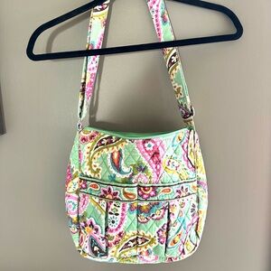 Vera Bradley Pastel Paisley Quilted Shoulder Bag